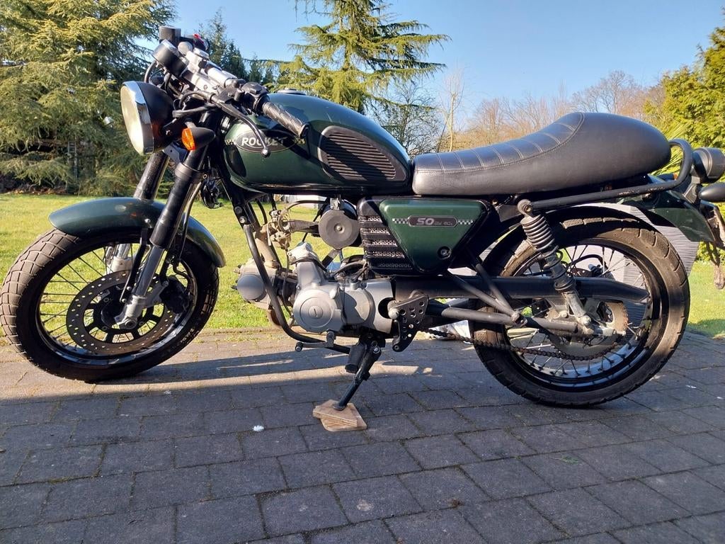 Brommer Skyteam Rocket 50cc, Fietsen en Brommers, Brommers | Overige merken, Ophalen, Gebruikt, Skyteam, Klasse B (45 km/u)