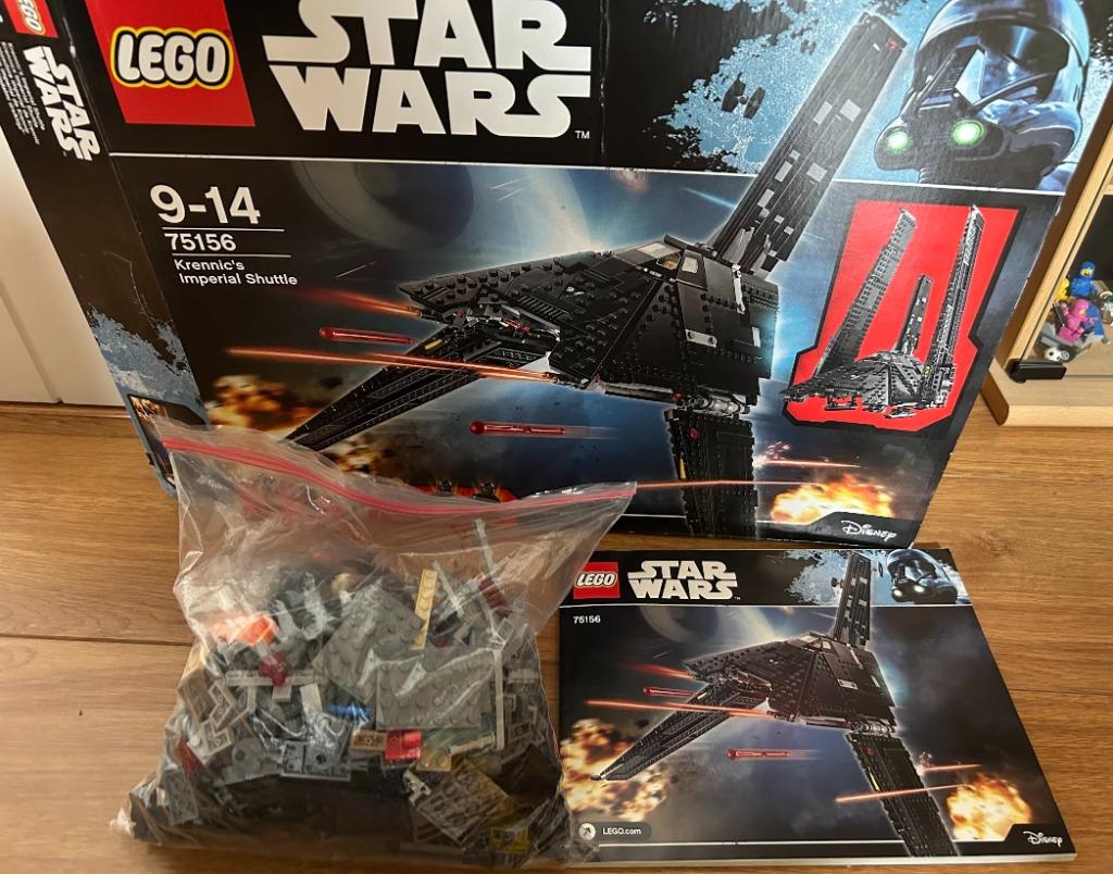 LEGO 75156 Krennic's Imperial Shuttle, Ophalen of Verzenden, Zo goed als nieuw, Complete set, Lego