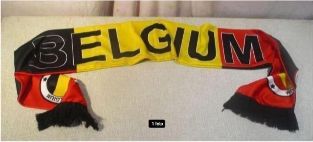 Prima Belgische Sjaal - BELGIUM - 150cm, Sport en Fitness, Ophalen of Verzenden, Zo goed als nieuw, Overige typen