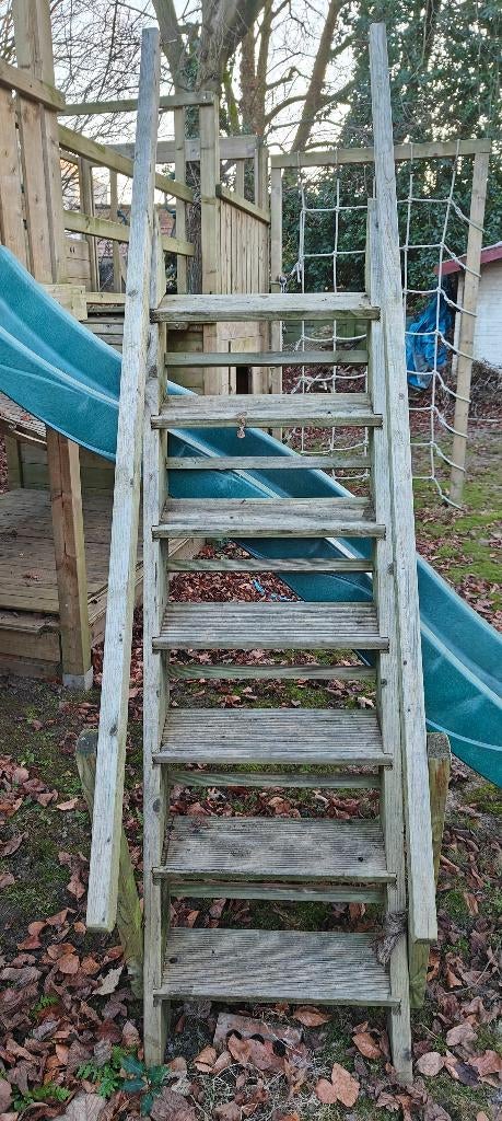 Trap voor speeltoestel - plateauhoogte 150cm, Ophalen, Gebruikt, Overige typen, Aanbouwonderdeel