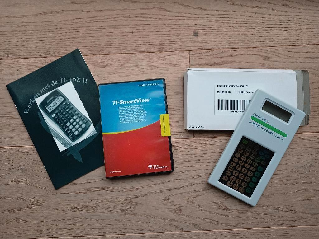 rekenmachine TI-30XII Overhead Calculator, Enlèvement, Calculatrices graphique, Comme neuf