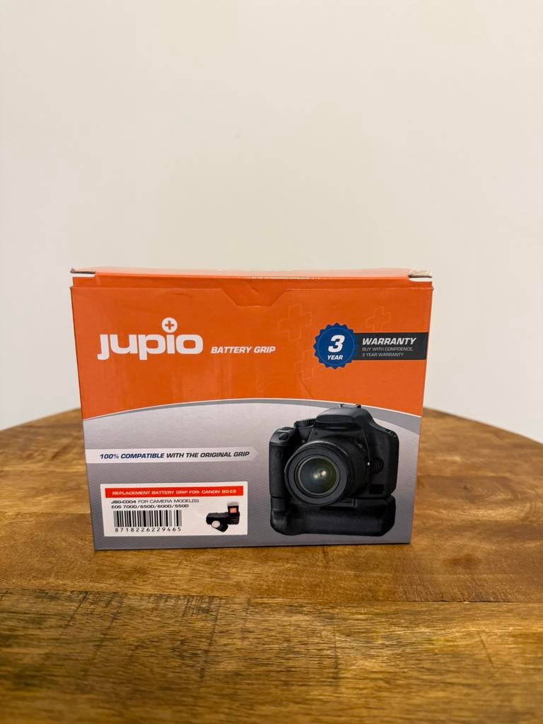 Jupio Battery Grip voor Canon EOS 700D / 650D / 600D / 550D, Enlèvement ou Envoi, Comme neuf