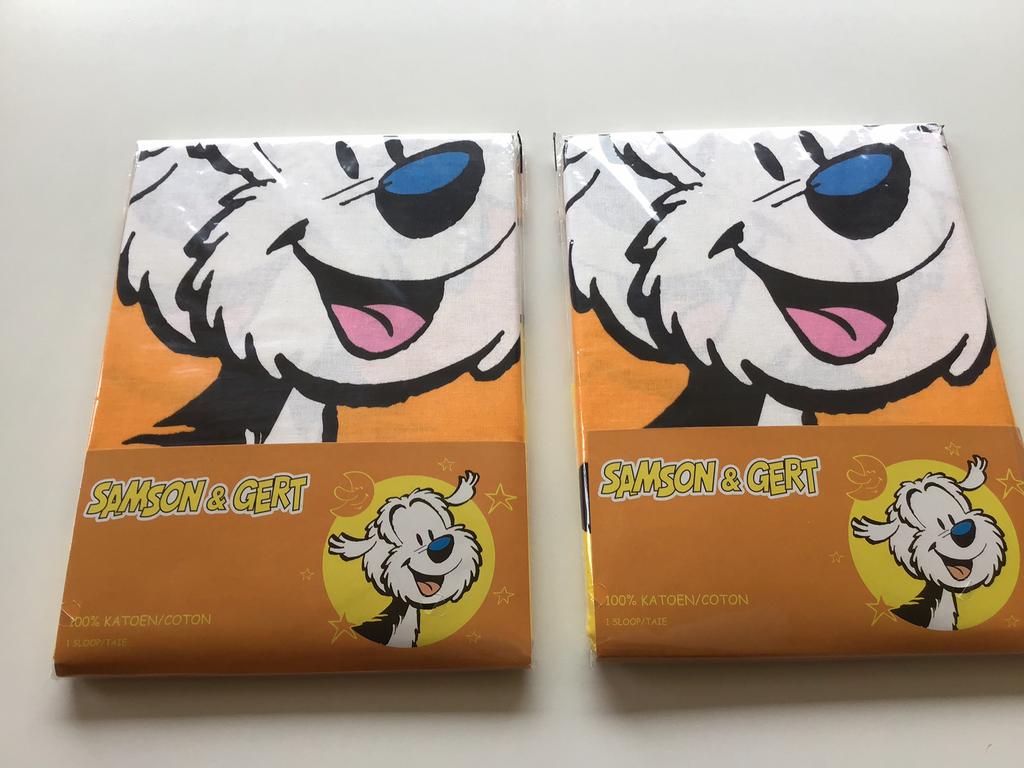 Samson en Gert kussensloop. 1 VERKOCHT, Ophalen of Verzenden, Nieuw