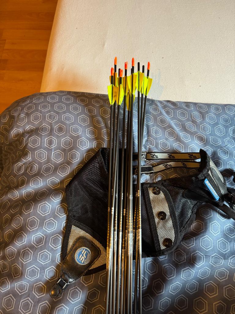 Rugzak recurve boog, Sport en Fitness, Ophalen of Verzenden, Zo goed als nieuw, Recurveboog