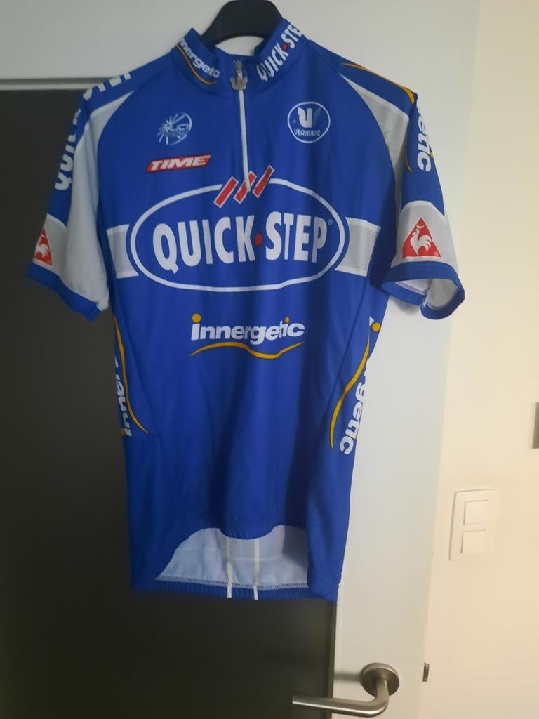 Wielrenners wielrennen trui Quickstep innergetic medium, Ophalen of Verzenden, Zo goed als nieuw, Kleding