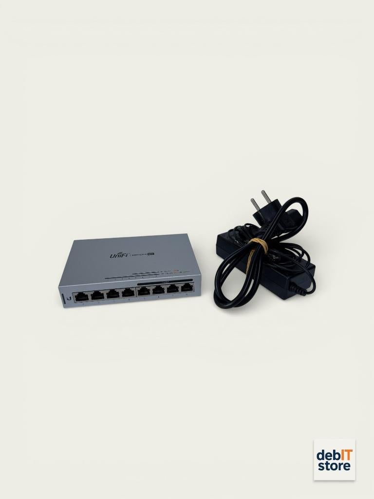 Ubiquiti - Commutateur POE UniFi 8 ports - US-8-80W, Enlèvement ou Envoi, Comme neuf