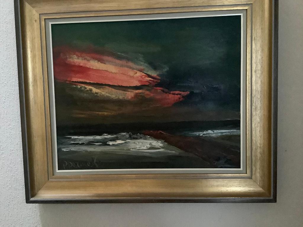 Paul Permeke - Zeezicht - Olieverf op doek, Enlèvement