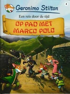 Strip Geronimo Stilton nr. 4 - Op pad met Marco Polo., Boeken, Stripverhalen, Verzenden