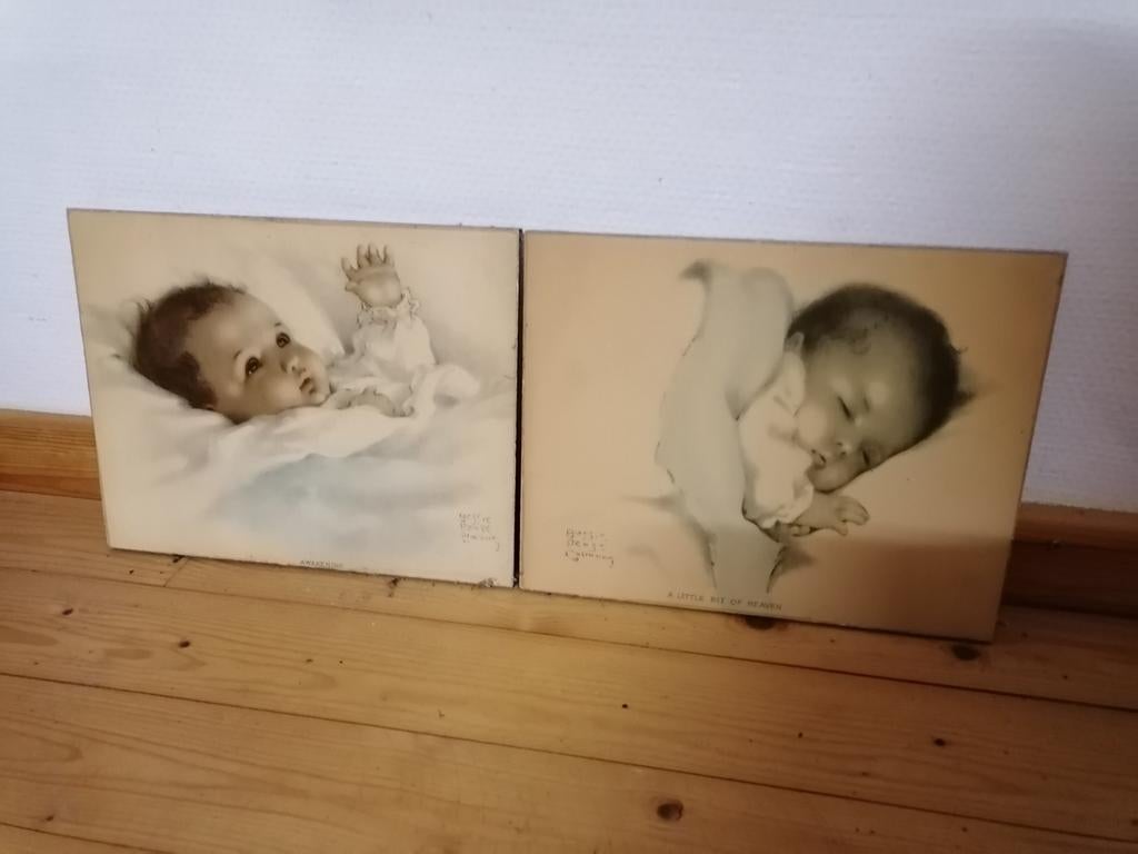 oude kunstdrukken/illustraties v baby’s, Bess Pease Gutmann, Ophalen