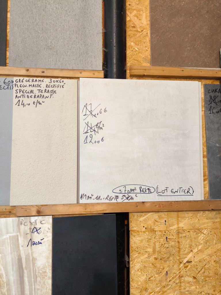 Destockage différents lots de carrelages, Bricolage & Construction, Neuf, 60 cm ou plus, Carrelage de sol, Céramique