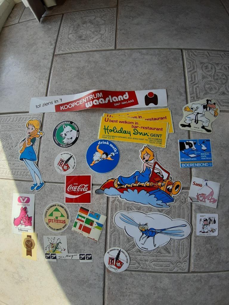 zelfklevers thema Voeding, Verzamelen, Ophalen, Zo goed als nieuw