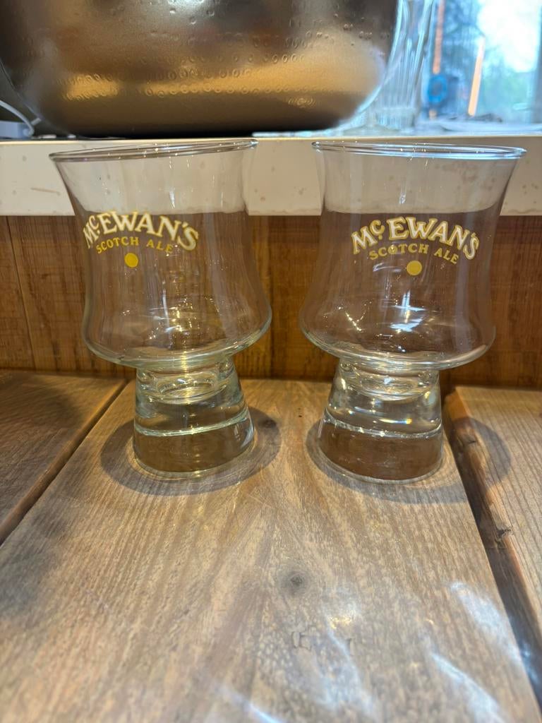 McEwan's Scotch Ale bierglazen, Ophalen, Zo goed als nieuw