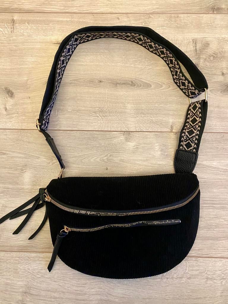 Sac de taille noir/sac banane, Enlèvement, Comme neuf