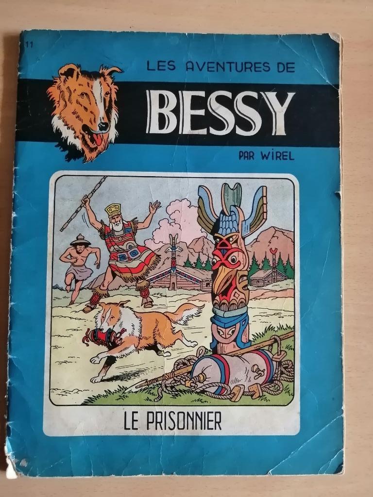 BD Bessy 11. Le prisonnier de Willy Vandersteen E.O. 1956, Enlèvement ou Envoi, Willy Vandersteen