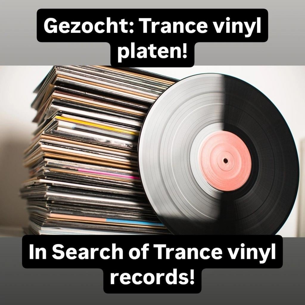Gezocht: Trance vinyl platen 12 inches, Ophalen, Zo goed als nieuw, 12 inch, Techno of Trance