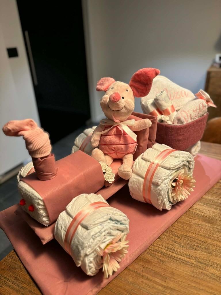 Pampertaart LIZA, Kinderen en Baby's, Kraamcadeaus en Geboorteborden, Ophalen, Nieuw, Kraamcadeau