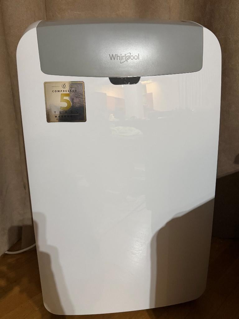 Climatiseur mobile Whirlpool PACW212HP, Moins de 60 m³, Comme neuf, Classe énergétique A ou plus économe, Refroidissement et Déshumidification