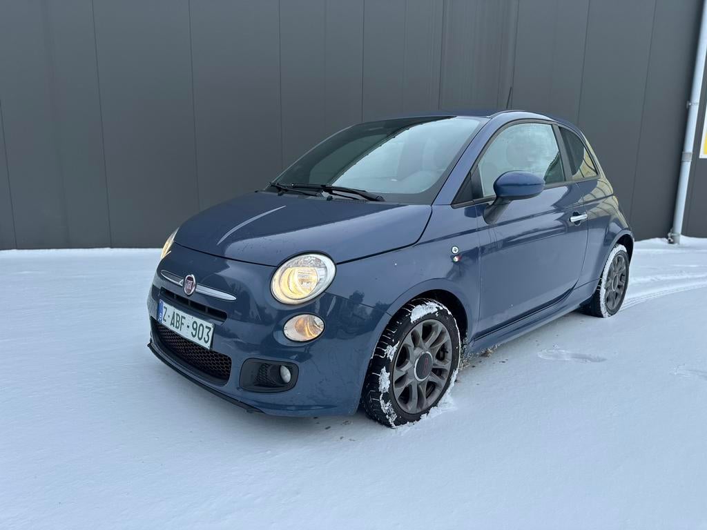 Fiat 500 / sport - abarth - / weinig km, Autos, Fiat, Bluetooth, Achat, Entreprise, Alcantara