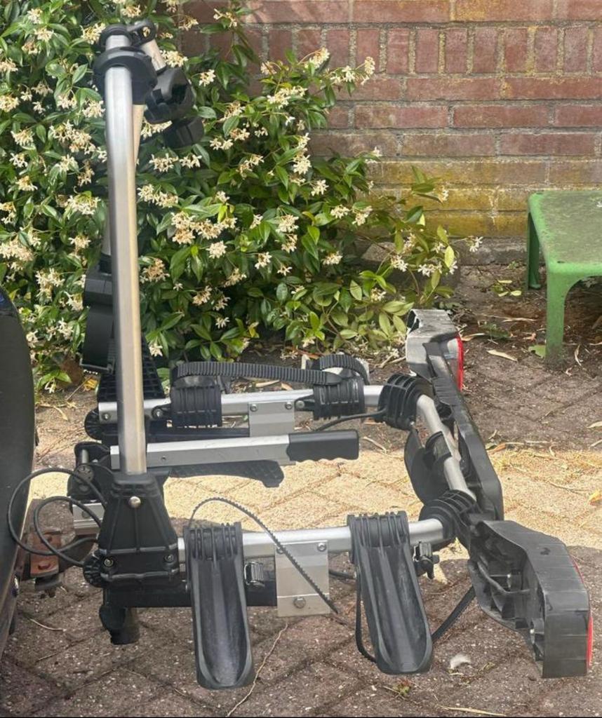 Uebler X21 nano fietsendrager met tas voor VW California, Ophalen, Zo goed als nieuw