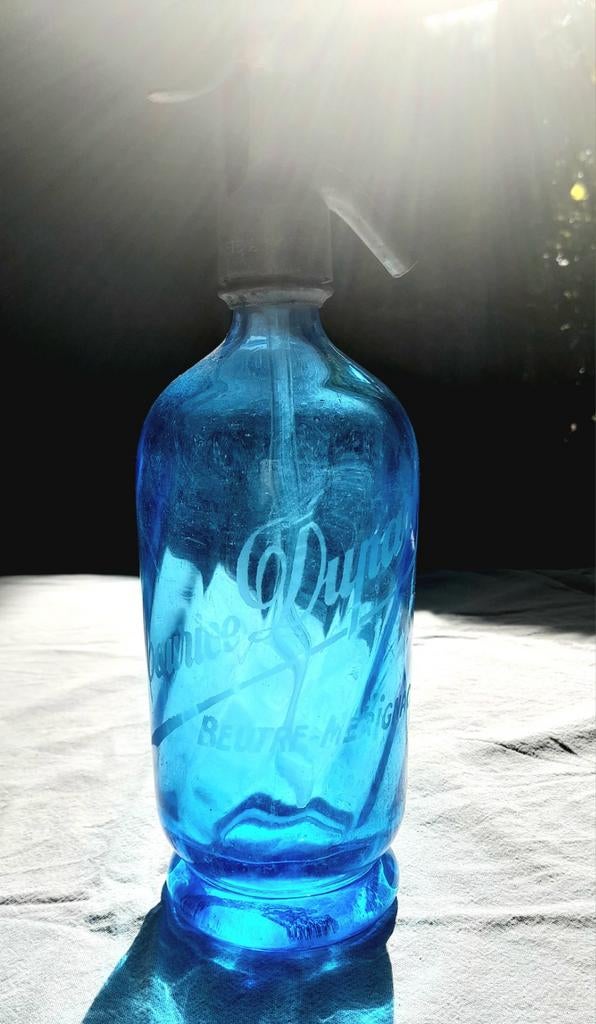 Sifon ouraline, soda spuiter blauw, Ophalen of Verzenden