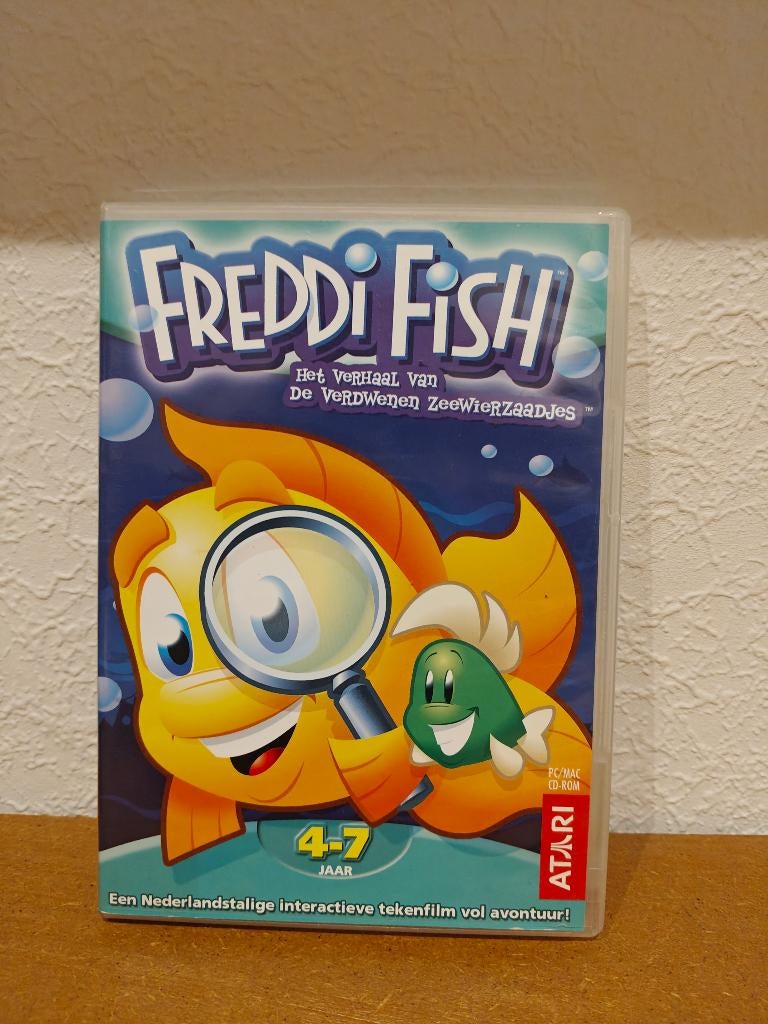Freddi Fish Het verhaal van de verdwenen zeewierzaadjes PC, Games en Spelcomputers, Games | Pc, Puzzel en Educatief, Gebruikt