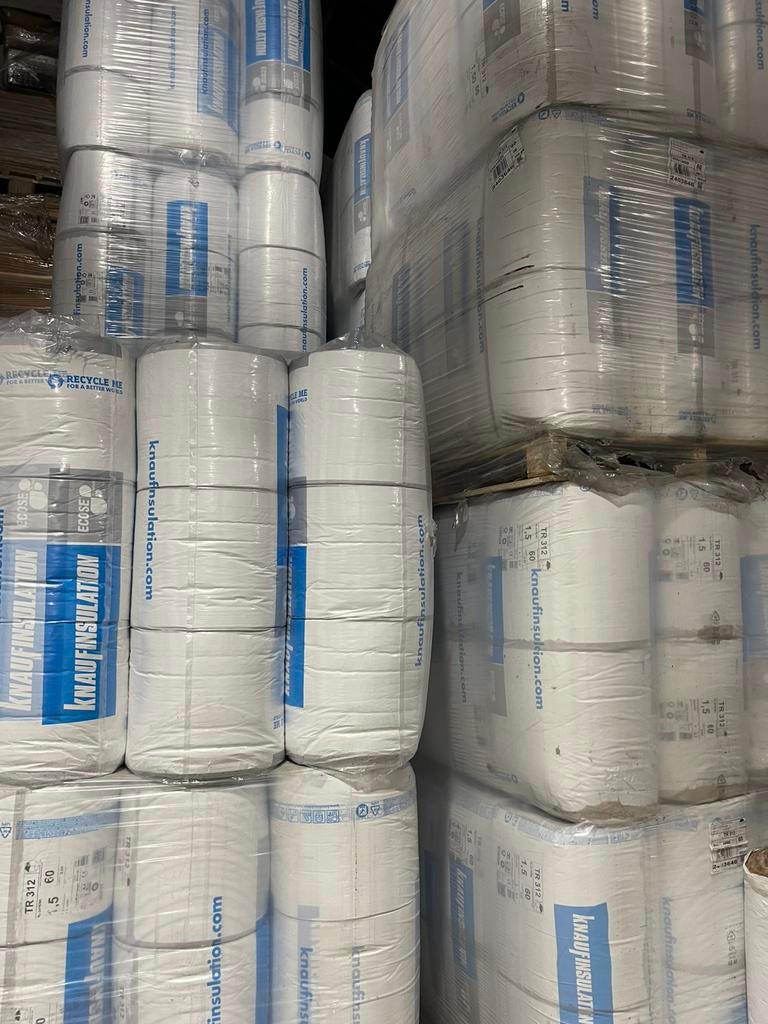 ‼️️Isolation KNAUF à prix UNIQUE ✅ Laine de verre, roche..📣, Bricolage & Construction, Enlèvement, Neuf, Laine de verre