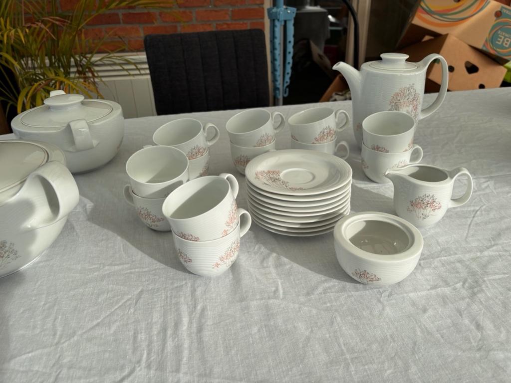 Compleet vintage servies Arzberg Swingline, Ophalen