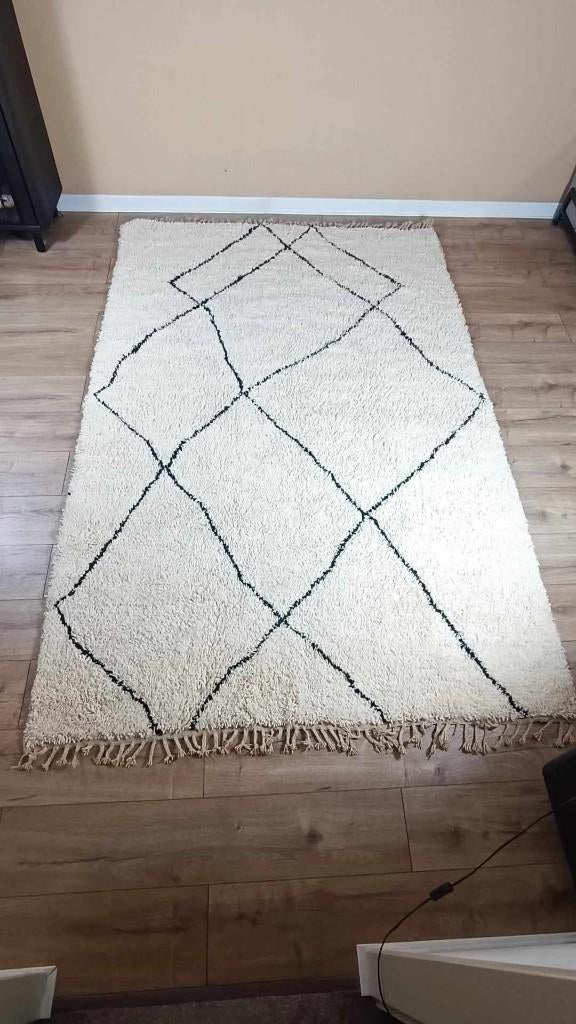 Berbertapijt wol tapijt vloerkleed nieuw 300 x 200 cm kleur, Crème, Ophalen of Verzenden, Rechthoekig, Nieuw