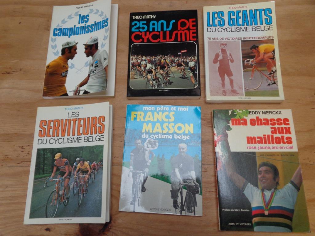 16 anciens livres sur le cyclisme (au choix), Enlèvement