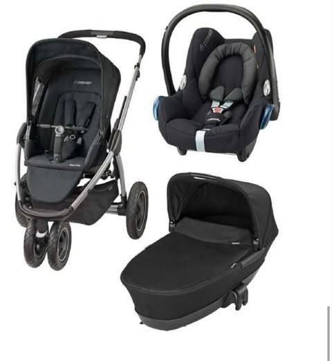 poussette trio Maxi-Cosi Mura, Kinderen en Baby's, Kinderwagens en Combinaties, Zo goed als nieuw, Kinderwagen, Maxi-Cosi, Ophalen