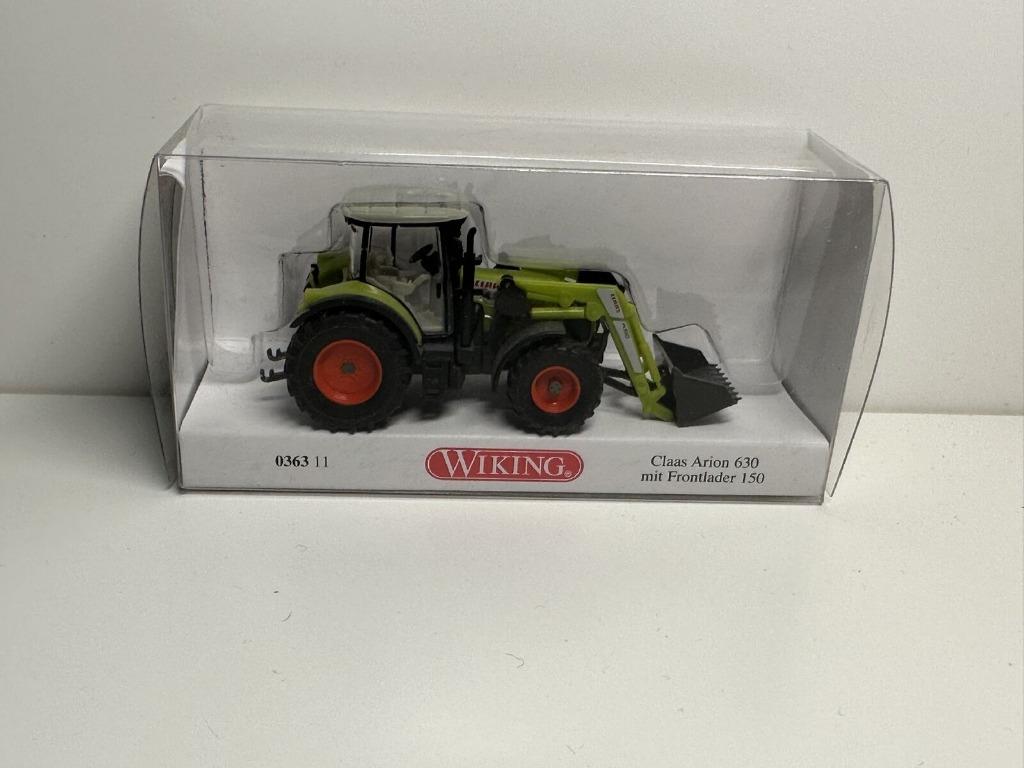 Tracteur Agricole CLAAS ARION 630 1/87 HO WIKING Neuf+Boite, Enlèvement ou Envoi, Neuf, Grue, Tracteur ou Agricole, Wiking