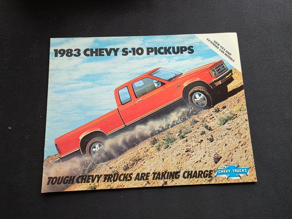 Brochure  Chevrolet S-10 Pickups Canada, Ophalen of Verzenden, Chevrolet