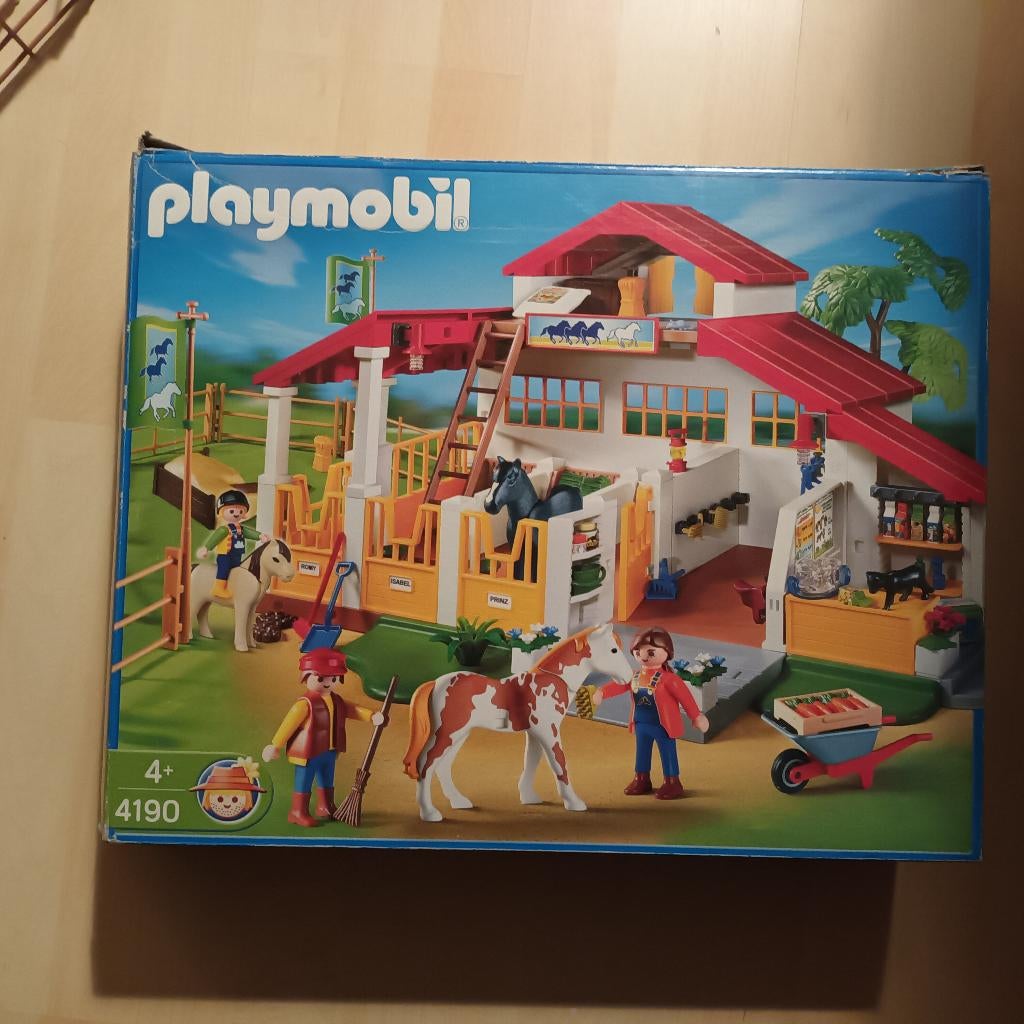 Playmobil 4190 centre équestre, Enfants & Bébés, Jouets | Playmobil, Utilisé, Playmobil en vrac, Enlèvement ou Envoi