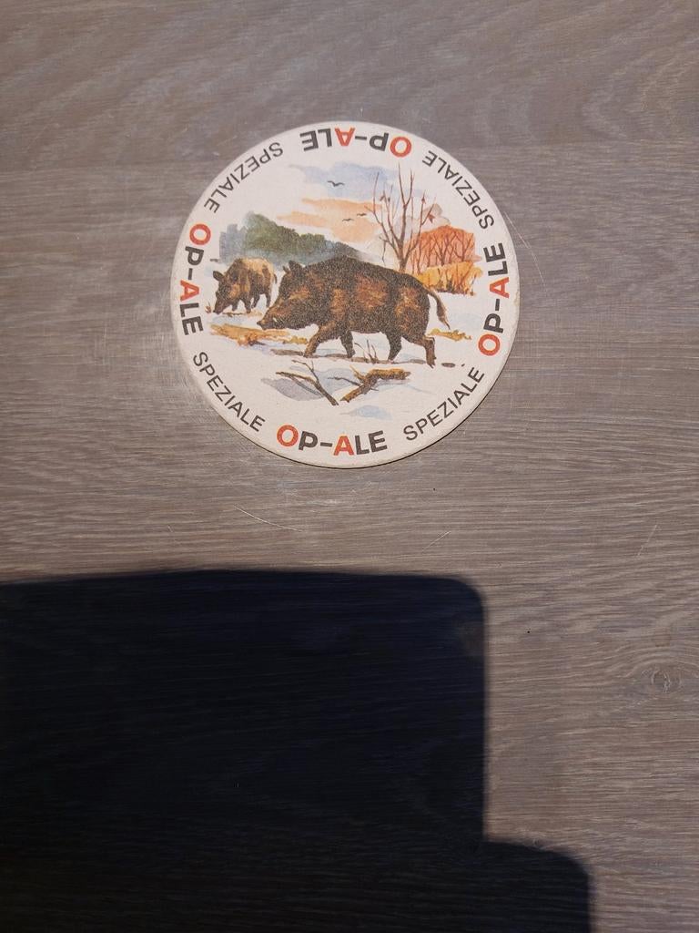 Oud bierviltje brouwerij De Smedt Opwijk speziale, Verzamelen, Ophalen of Verzenden