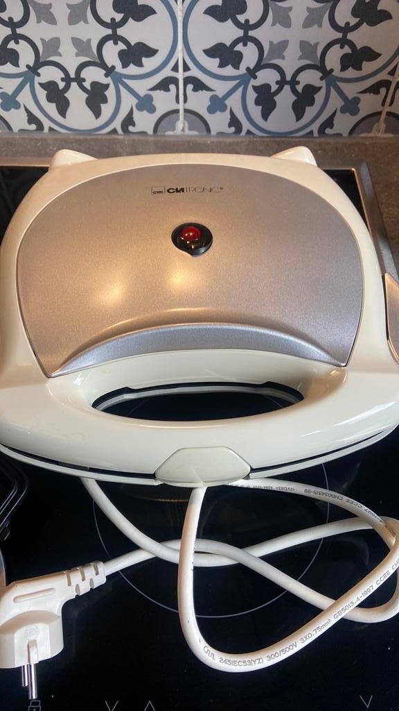 Appareil à croque monsieur Ciatronic Neuf, Electroménager, Enlèvement, Plaques amovibles, Neuf