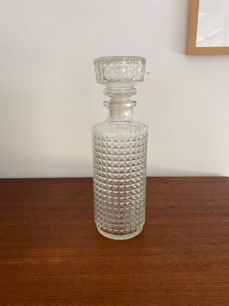 carafe en verre, Antiquités & Art, Antiquités | Verre & Cristal, Enlèvement ou Envoi