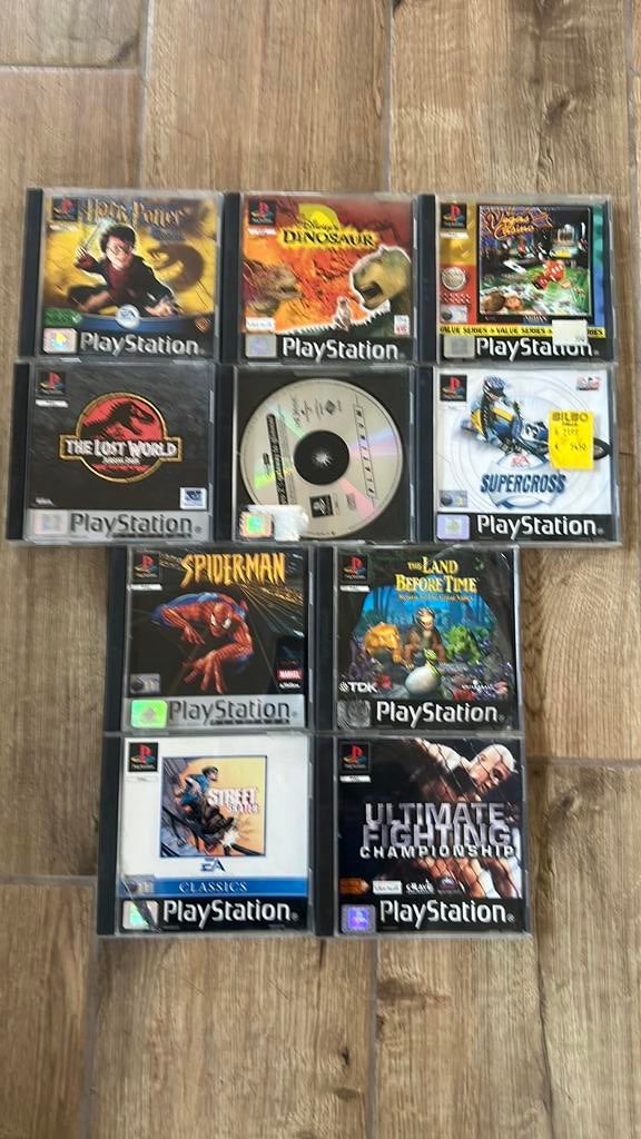 Jeux PS1, Consoles de jeu & Jeux vidéo, Enlèvement ou Envoi, Utilisé