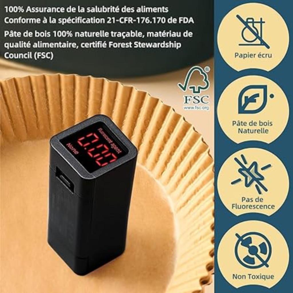 Bakpapier Air Fryer 100 stuks GRATIS VERZENDING, Verzenden, Nieuw