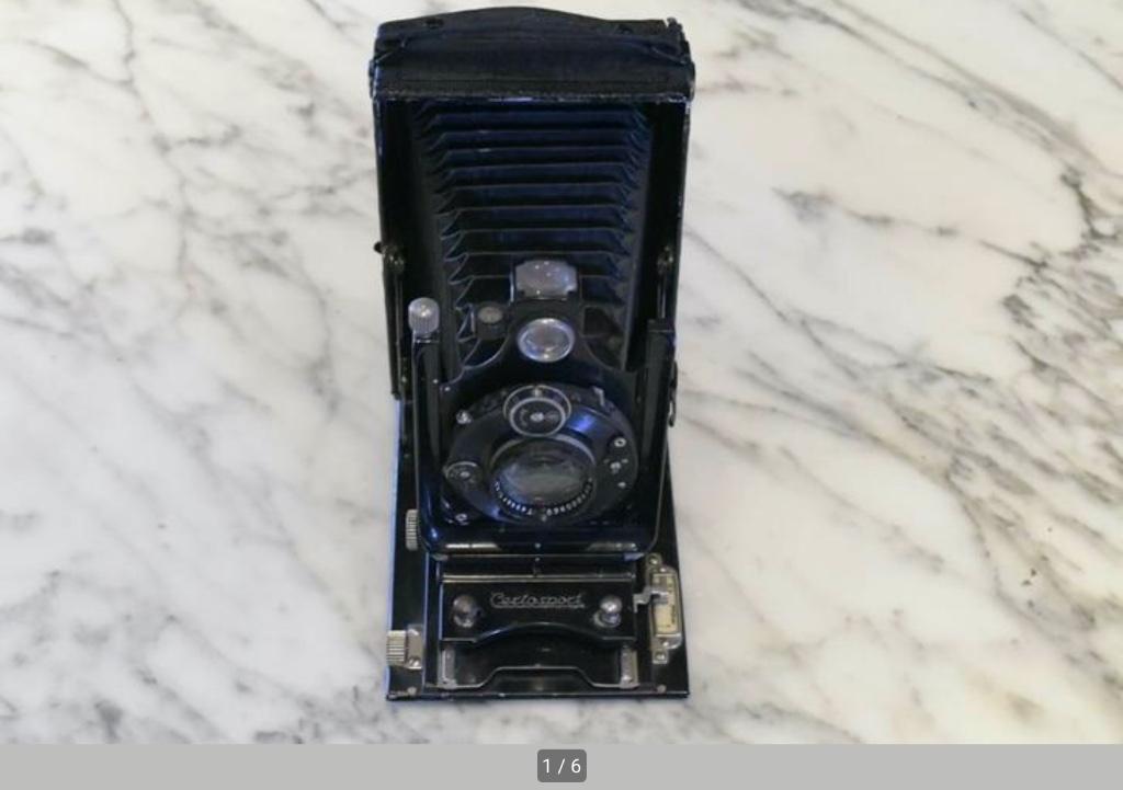 Tessar Certo Certosport 13,5 cm/4,5, Enlèvement ou Envoi, Avant 1940, Appareils photo