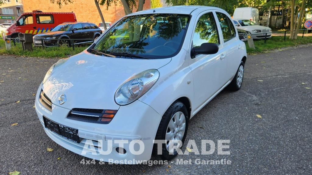 Micra | 1ste Eig. | LEZ OK | Keuring + garantie, Voorwielaandrijving, Stof, 4 cilinders, Wit