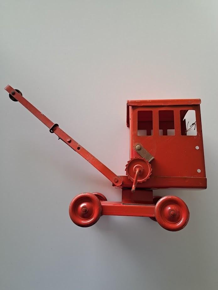 Grue en jouet à trois anneaux vintage - Jones KL44, Enlèvement ou Envoi, Utilisé
