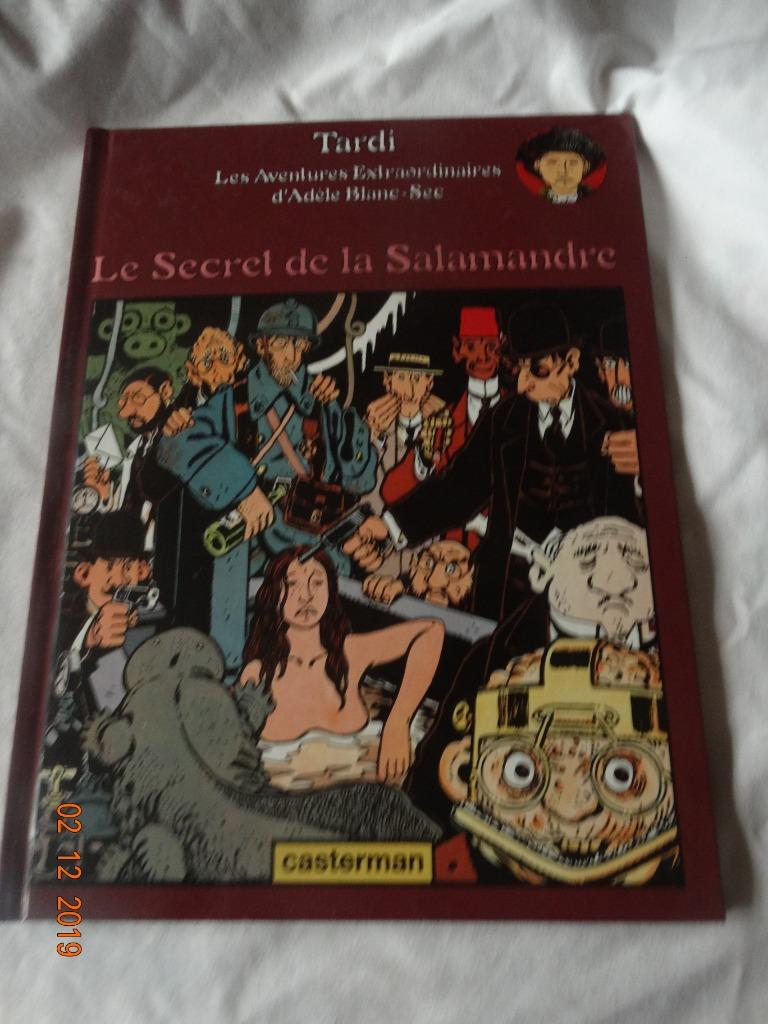 Adèle Blanc-Sec - Le secret de la Salamandre - T5 - TARDI, Livres, Une BD, Enlèvement ou Envoi, Comme neuf, TARDI