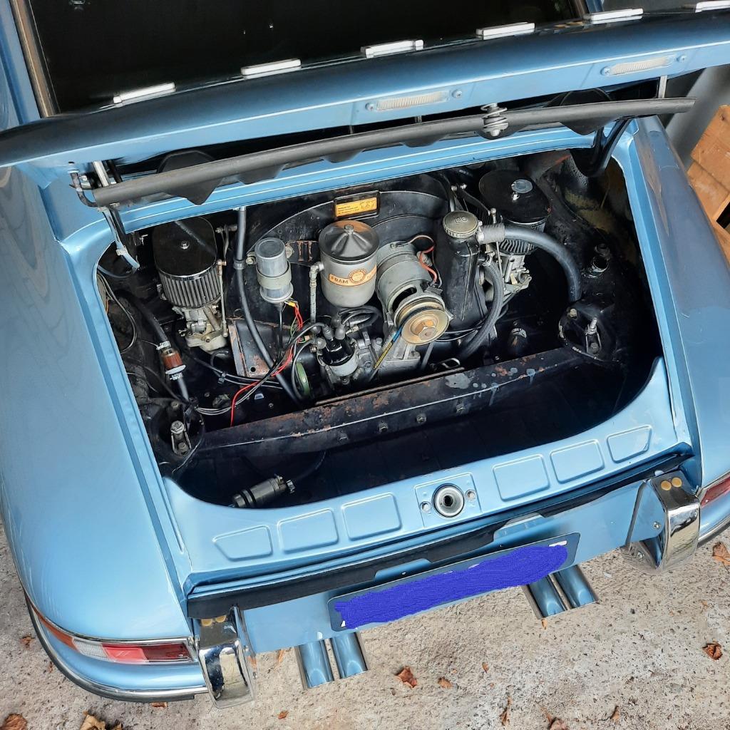 Porsche 912 / 1968, Auto's, Porsche, Particulier, Blauw, Zwart, Te koop