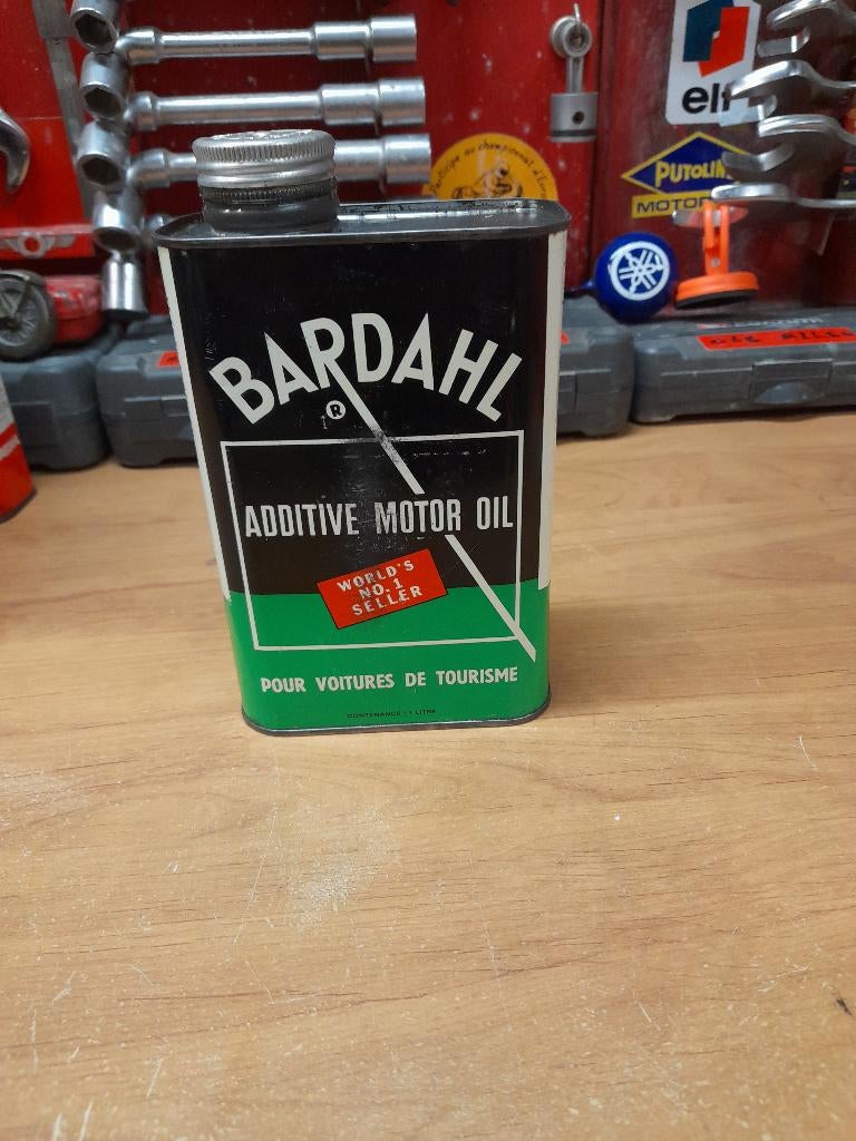 oud leeg Bardahl additief autooliekan, Verzenden, Gebruikt, Overige typen