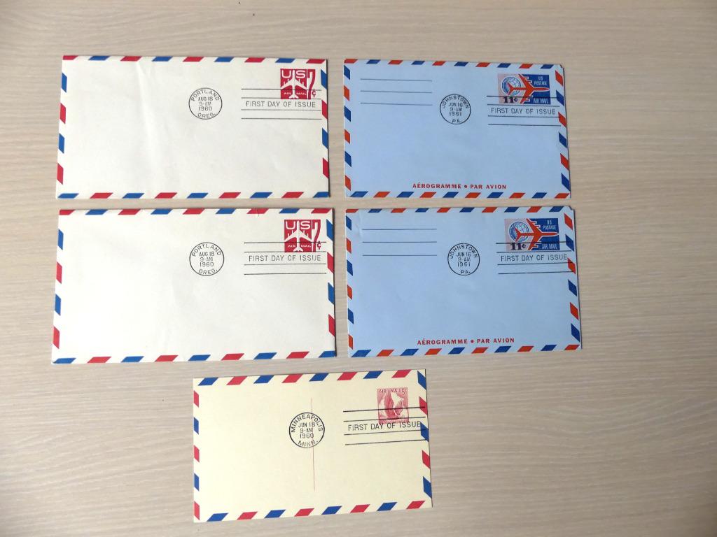 First day of issues USA (FDC) : Air mail, Enlèvement ou Envoi