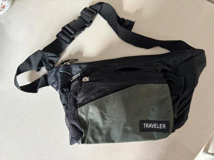 Heuptasje voor heren, Ophalen, Zwart