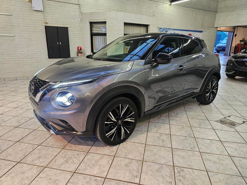 Nissan juke N-design automatique, Auto's, Leder, 5 deurs, 3 cilinders, Zilver of Grijs