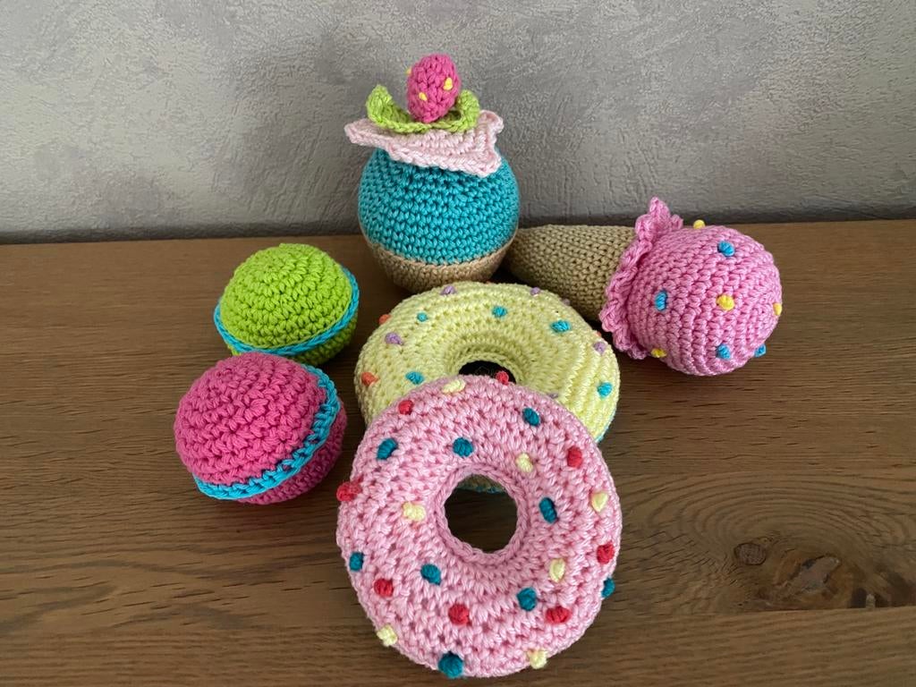 Handmade gehaakt speelgoedeten., Ophalen of Verzenden, Nieuw, Jongen of Meisje