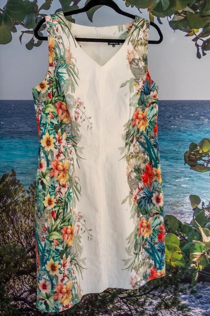 Jurk Caroline Biss maat 44, Kleding | Dames, Ophalen, Overige kleuren, Maat 42/44 (L), Zo goed als nieuw