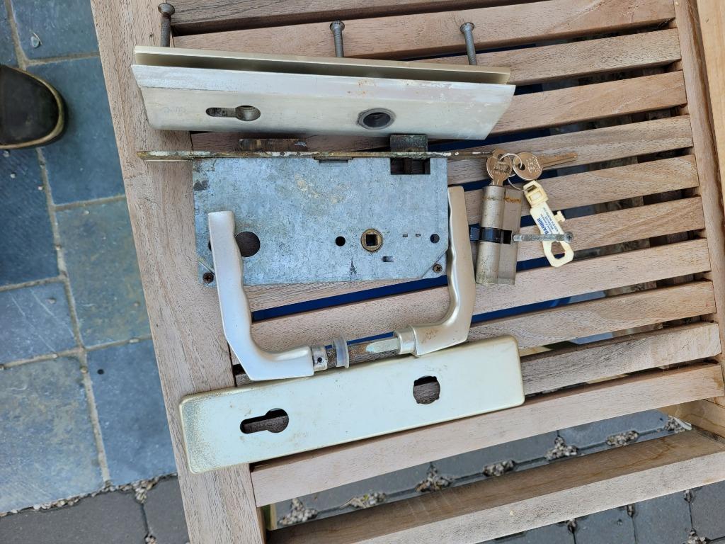 deurslot, Doe-het-zelf en Bouw, Hang- en Sluitwerk, Ophalen, Gebruikt